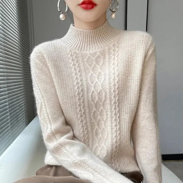 Women's Turtleneck Sweater